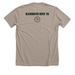 Together on the Trails, a Heather Stone Premium Unisex Tee (back-view)