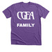 CGEA Family, a Heather Team Purple Premium Unisex Tee