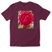 Serenity&nbsp;, a Maroon Softstyle Cotton Tee