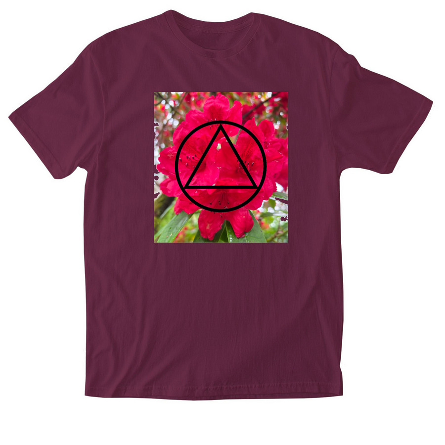 Serenity&nbsp;, a Maroon Softstyle Cotton Tee