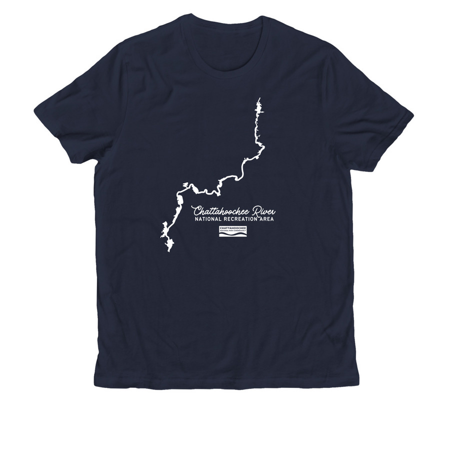 CRNRA Map Top, a Night Sky Navy Allmade Organic Cotton Unisex Tee