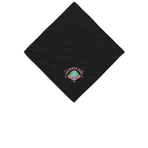 Bandana - Pixel Collection, a Black Cotton Bandana