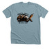 Adopt-A-Turtle, a Heather Blue Lagoon Premium Unisex Tee
