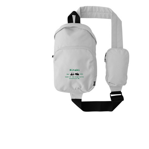 Land of the High Hills- Sling, a White Grove Sling Bag