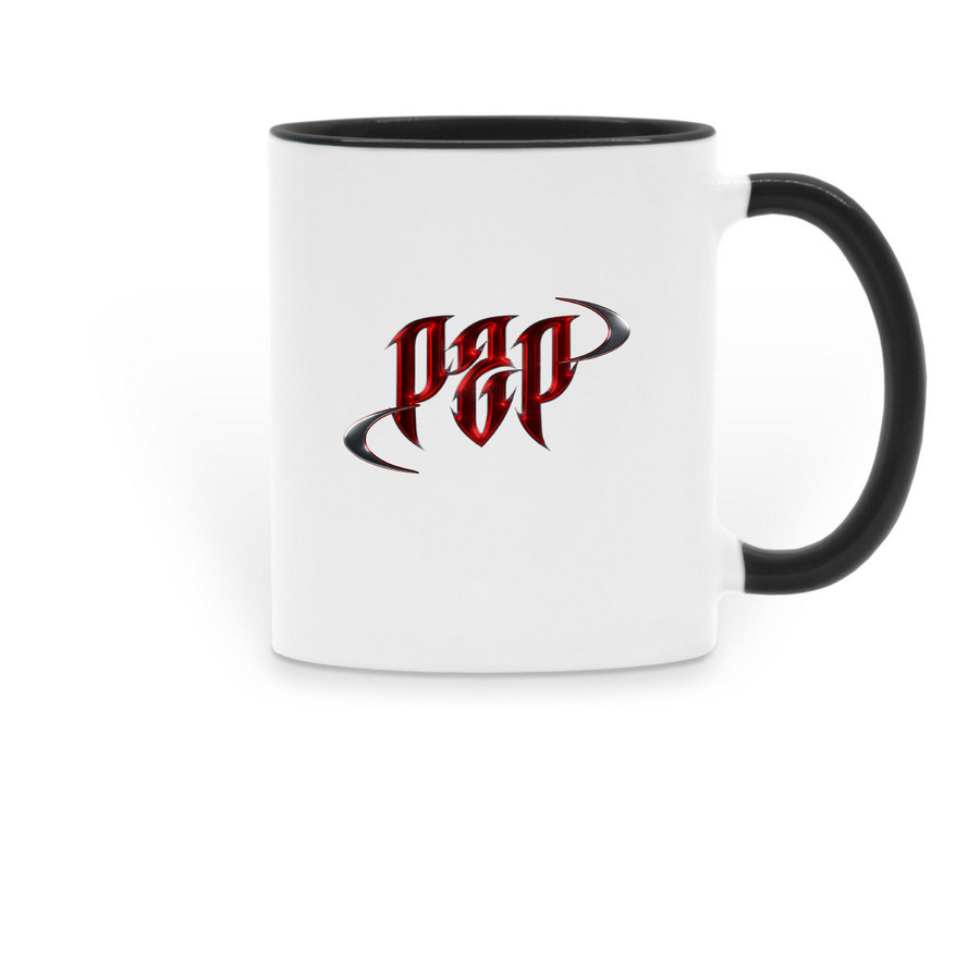 P2P: Origin Drop, a Black Two-Tone Ceramic Mug