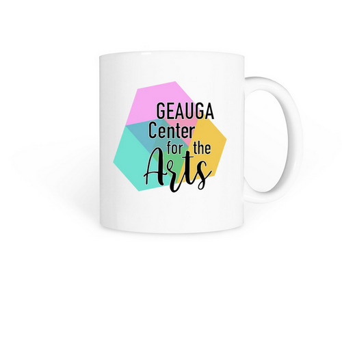 GCA Mugs, a White Coffee Mug