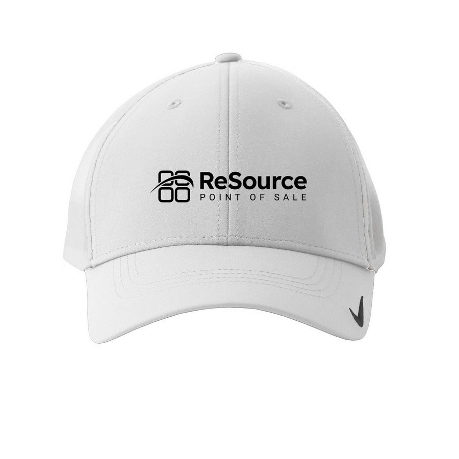 RPOS Hat Collection? Black Logo, a White Printed Nike Dri-FIT Legacy Performance Cap