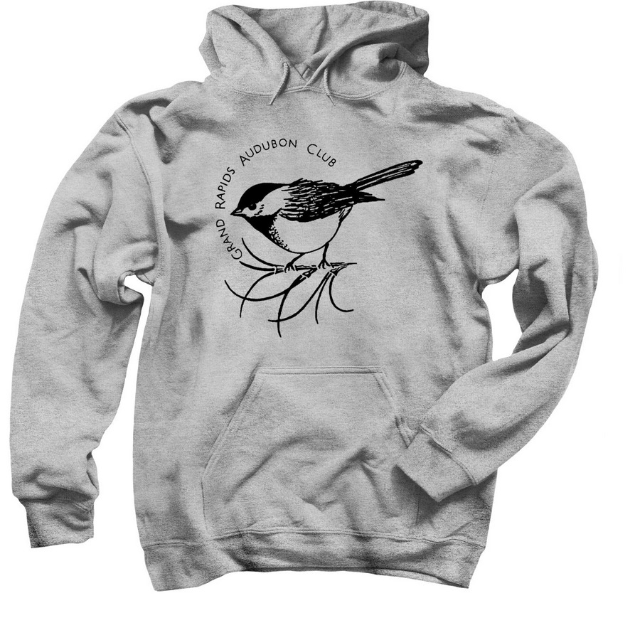 Grand Rapids Audubon Legacy Logo Apparel, a Sport Grey Pullover Hoodie