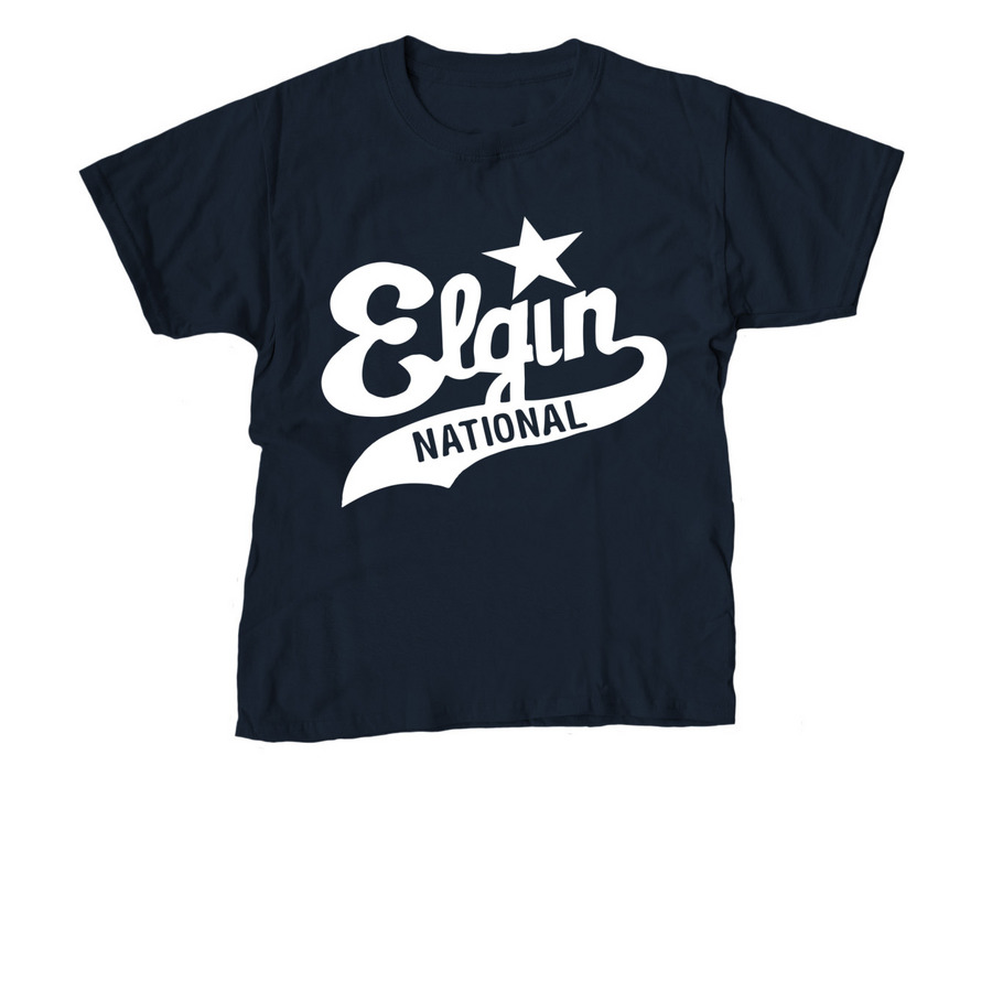 The Classic, a Navy Youth Unisex Tee