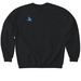 Splashberry Groovy Crewneck, a Black Softstyle Crewneck Sweatshirt