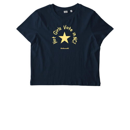 Hot girls vote in NC, a French Navy Stanley/Stella Women?s Stella Muser Tee