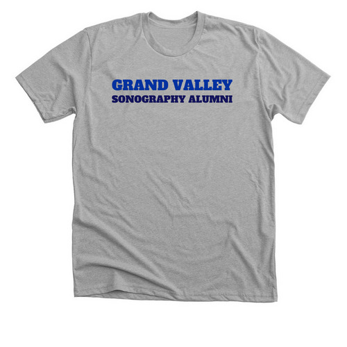 Alumni&nbsp;, a Athletic Heather Premium Unisex Tee