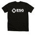 ESG Apparel, a Black Heather Premium Unisex Tee