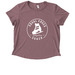 Equal Edges Coach, a Vintage Rose Allmade Eco Triblend Women?s Scoop Neck Tee