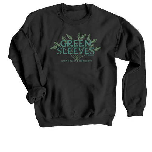 Greensleeves Logo Standard, a Black Crewneck Sweatshirt