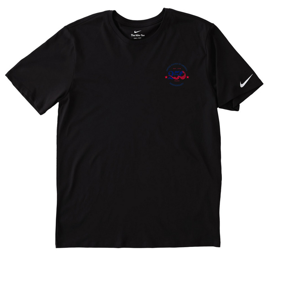 America's 250th Anniversary Performance, a Black Nike Dri-FIT Jersey Blend Performance Tee