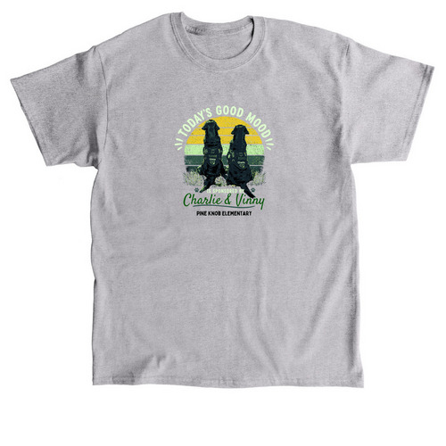 ? Paws Up for Charlie & Vinny, a Sport Grey Classic Unisex Tee