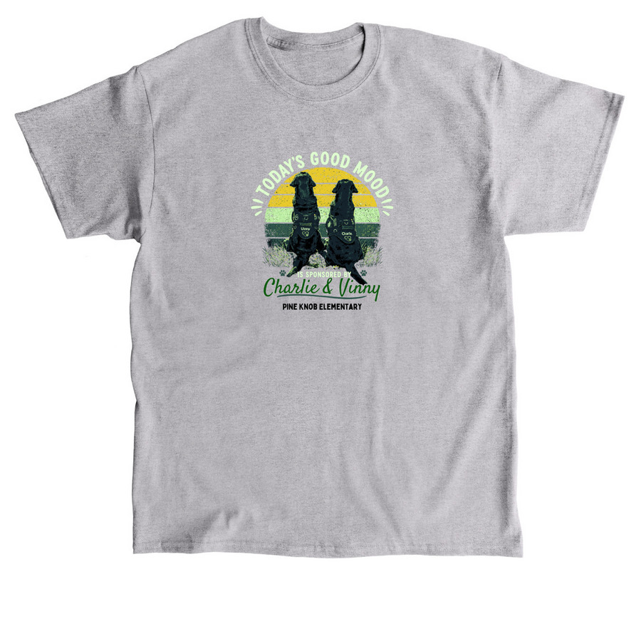 ? Paws Up for Charlie & Vinny, a Sport Grey Classic Unisex Tee