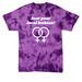 love your local lesbian!, a Purple Crystal Tie Dye Tee