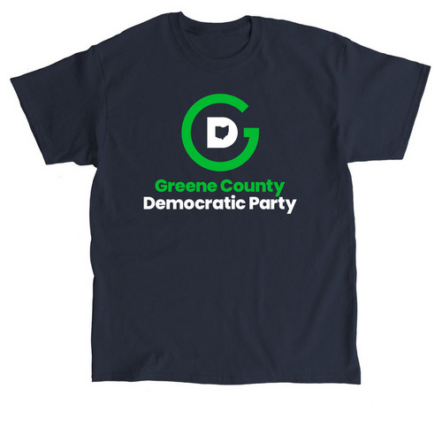 Greene County OH Democratic Party, a Navy Classic Unisex Tee