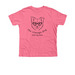The Vintage Dog YOUTH Logo, a Neon Pink Premium Youth Tee