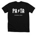 PASTA TEE, a Solid Black Blend Premium Unisex Tee