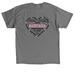 Nasstasia's Shirt, a Charcoal Classic Unisex Tee (back-view)