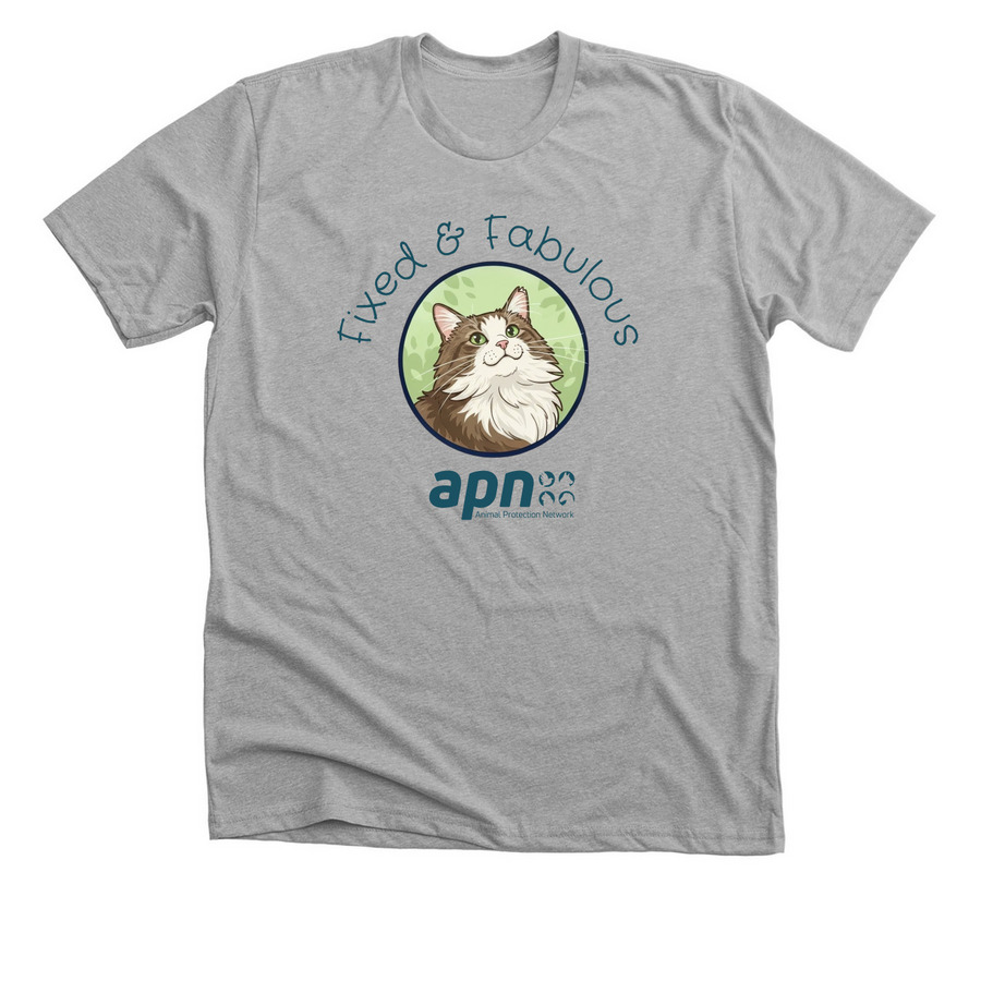 Fixed and Fabulous, a Athletic Heather Premium Unisex Tee
