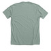 Stay Humble (grey lettering), a Heather Sage Premium Unisex Tee (back-view)