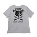 Warhead Team Terror logo shirts.&nbsp;, a Solid Athletic Grey Women?s Relaxed Cotton Tee (back-view)