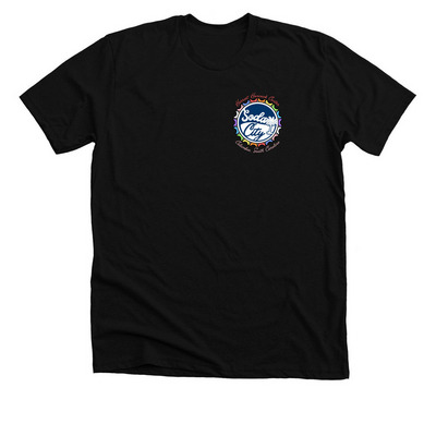Soda City Pride, a Solid Black Blend Premium Unisex Tee