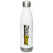 Maskedcanarymerch, a White Stainless Steel Water Bottle