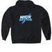 nick weather hoodie and sweatsshirt, a Black Gildan Softstyle Pullover Hoodie