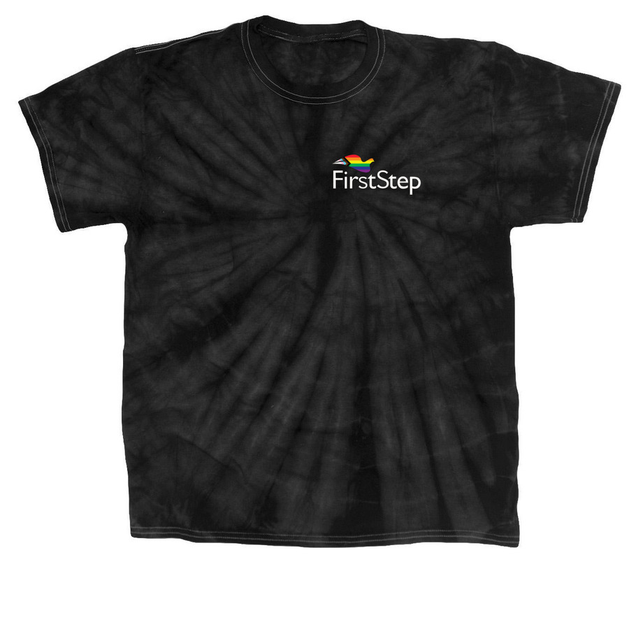 Seen and Believed ? Pride Collection, a Black Classic Tie Dye Tee