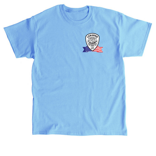 LVFD America 250, a Carolina Blue Classic Unisex Tee