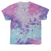 Le Bonheur ECTS, a Cotton Candy Classic Tie Dye Tee (back-view)