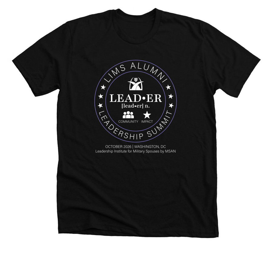 Leadership Summit&nbsp;, a Solid Black Blend Premium Unisex Tee