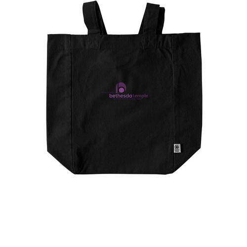 Find It Here- Tote, a Black Recycled Cotton Tote Bag