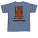 Slightly Unhinged, a Blue Jean Comfort Colors Unisex Tee (back-view)