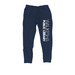 Waukesha Public Library Sweat & Flannel Pants, a Classic Navy Midweight Fleece Joggers