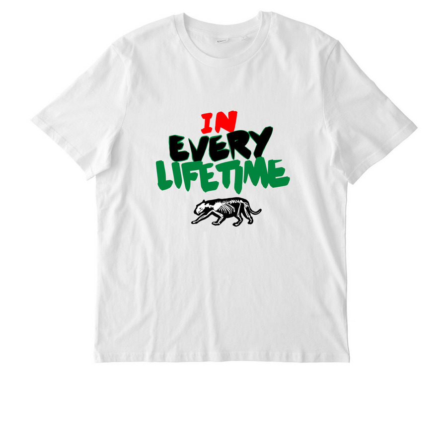In every lifetime&nbsp;, a White Stanley/Stella Unisex Creator 2.0 Tee