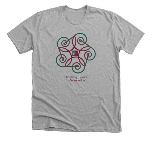 Science + Art = Conservation, a Athletic Heather Premium Unisex Tee