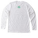 Build A Bigger Table, a Solid White Blend Premium Long Sleeve Tee (back-view)