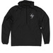 SINGLE Bolt, a Black Quarter-Zip Windbreaker