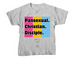Pansexual. Christian. Disciple. (Chalice), a Sport Grey Youth Unisex Tee