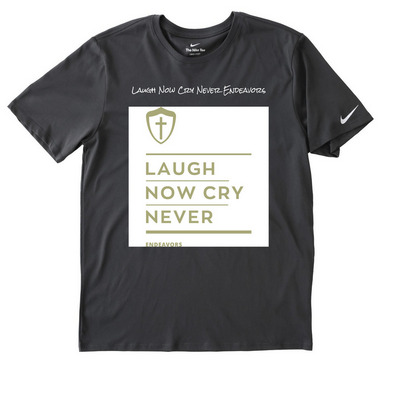 Lncnendeavors, a Anthracite Nike Dri-FIT Jersey Blend Performance Tee