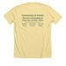 Fostering Hope - Light, a Heather French Vanilla Premium Unisex Tee (back-view)