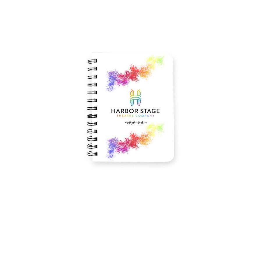 Spiral Notebook, a White Spiral Notebook