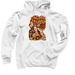 Reign Elite By MackMain Apparel Bear Graphic&nbsp;, a White Pullover Hoodie