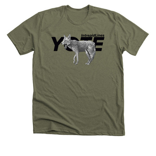 Yote&nbsp;, a Heather Olive Premium Unisex Tee